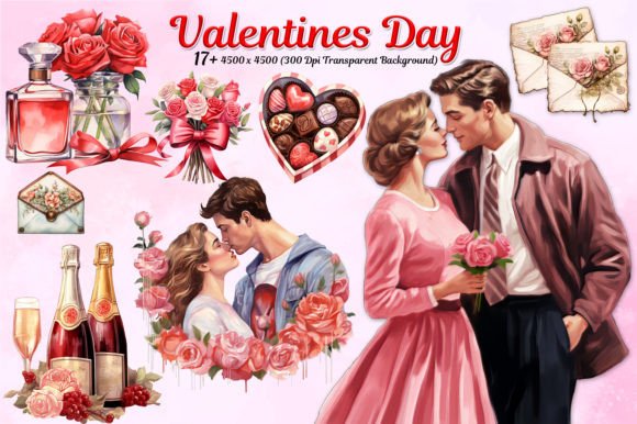 Valentines Day Watercolor: A Design Asset for Modern Creatives