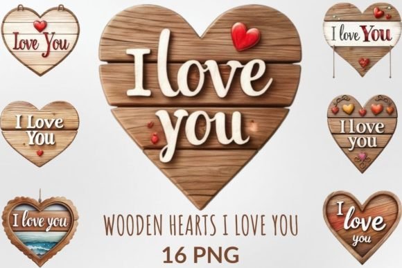 Watercolor Wooden Hearts Sublimation: A Designer's Guide to Emotional Visuals