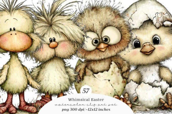 Whimsical Easter Clipart: Elevate Your Seasonal Designs